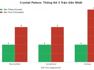 Crystal Palace: Cơn Địa Chấn Tài 2.5 Trong 3 Trận Gần Nhất