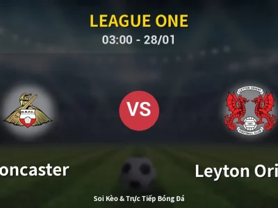 Kết Quả: Doncaster 3-0 Leyton Orient – Highlight & Bàn Thắng | League One