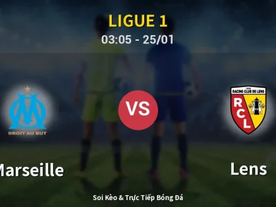 Kết Quả: Marseille 3-1 Lens – Highlight & Bàn Thắng | Ligue 1