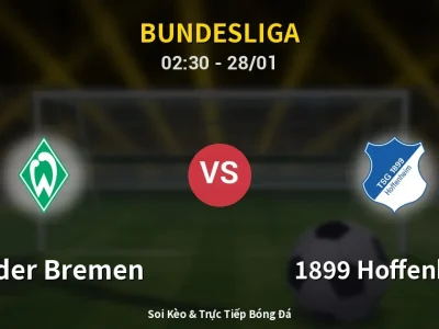 Kết Quả: Werder Bremen 0-2 1899 Hoffenheim – Highlight & Bàn Thắng | Bundesliga