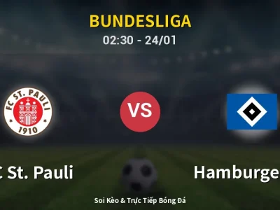 Kết Quả: FC St. Pauli 0-0 Hamburger SV – Highlight & Bàn Thắng | Bundesliga