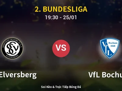 Kết Quả: SV Elversberg 1-1 VfL Bochum – Highlight & Bàn Thắng | 2. Bundesliga