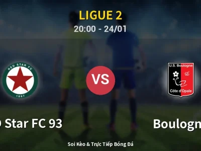 Soi Kèo RED Star FC 93 vs Boulogne – 20:00 24/01 | Nhận Định, Dự Đoán Tỷ Số