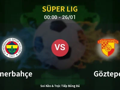 Kết Quả: Fenerbahçe 1-1 Göztepe – Highlight & Bàn Thắng | Süper Lig