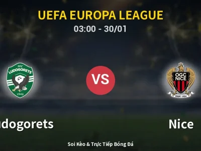 Kết Quả: Ludogorets 1-0 Nice – Highlight & Bàn Thắng | UEFA Europa League