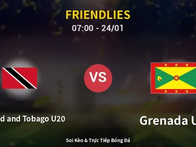 Kết Quả: Trinidad and Tobago U20 1-1 Grenada U20 – Highlight & Bàn Thắng | Friendlies