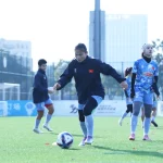 ĐT nữ Việt Nam 'đổ lửa' tập luyện tại Thâm Quyến: HLV chỉnh từng chi tiết nhỏ 1