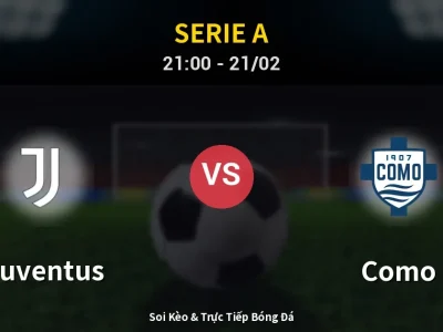 🔴 Trực Tiếp: Juventus 0-1 Como – Link Xem Serie A (Full HD)