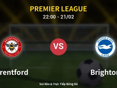 🔴 Trực Tiếp: Brentford 0-0 Brighton – Link Xem Premier League (Full HD)