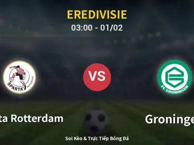 Kết Quả: Sparta Rotterdam 2-0 Groningen – Highlight & Bàn Thắng | Eredivisie