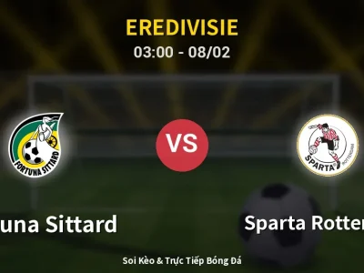 Kết Quả: Fortuna Sittard 2-2 Sparta Rotterdam – Highlight & Bàn Thắng | Eredivisie