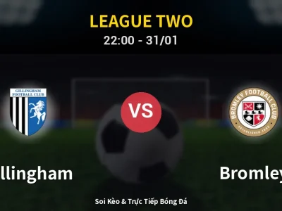 Soi Kèo Gillingham vs Bromley – 22:00 31/01 | Nhận Định, Dự Đoán Tỷ Số