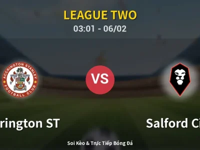 Kết Quả: Accrington ST 1-0 Salford City – Highlight & Bàn Thắng | League Two