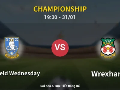 Kết Quả: Sheffield Wednesday 0-1 Wrexham – Highlight & Bàn Thắng | Championship