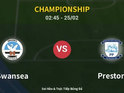 Kết Quả: Swansea 1-1 Preston – Highlight & Bàn Thắng | Championship