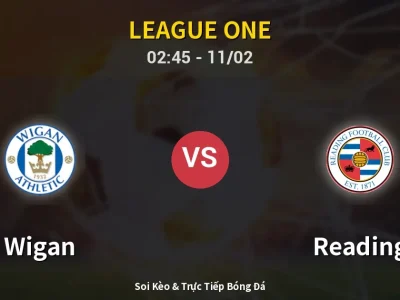 Kết Quả: Wigan 1-2 Reading – Highlight & Bàn Thắng | League One