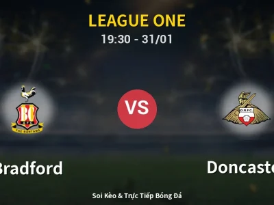 Kết Quả: Bradford 1-0 Doncaster – Highlight & Bàn Thắng | League One