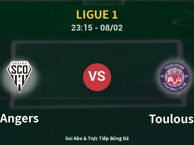 Soi Kèo Angers vs Toulouse – 23:15 08/02 | Nhận Định, Dự Đoán Tỷ Số