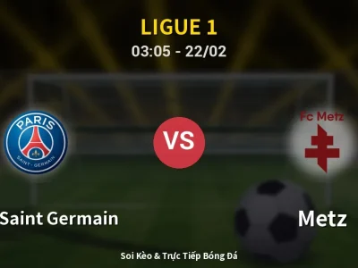 Kết Quả: Paris Saint Germain 3-0 Metz – Highlight & Bàn Thắng | Ligue 1