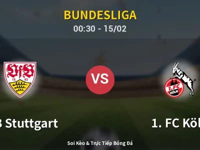 Kết Quả: VfB Stuttgart 3-1 1. FC Köln – Highlight & Bàn Thắng | Bundesliga