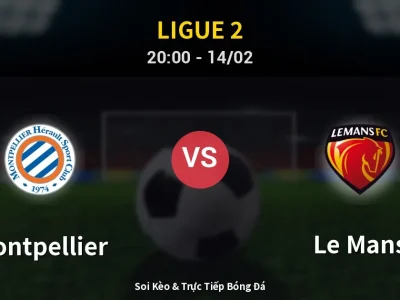 🔴 Trực Tiếp: Montpellier 0-0 Le Mans – Link Xem Ligue 2 (Full HD)
