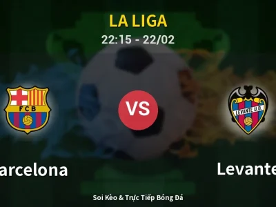 Soi Kèo Barcelona vs Levante – 22:15 22/02 | Nhận Định, Dự Đoán Tỷ Số
