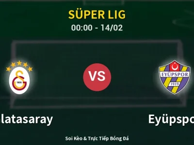 Kết Quả: Galatasaray 5-1 Eyüpspor – Highlight & Bàn Thắng | Süper Lig