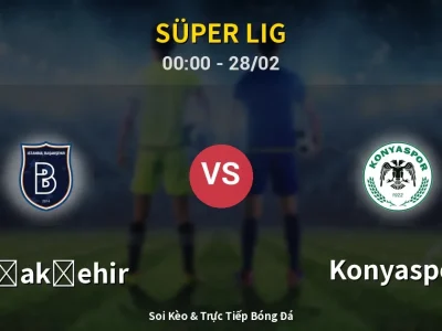 Kết Quả: Başakşehir 2-0 Konyaspor – Highlight & Bàn Thắng | Süper Lig