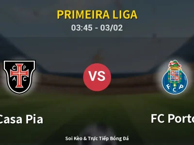 Kết Quả: Casa Pia 2-1 FC Porto – Highlight & Bàn Thắng | Primeira Liga