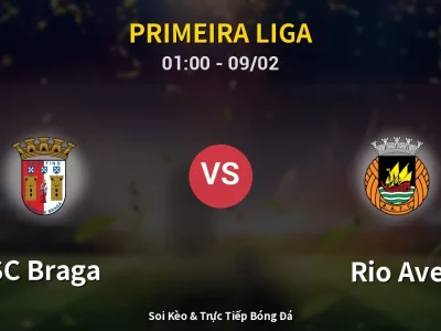 Kết Quả: SC Braga 3-0 Rio Ave – Highlight & Bàn Thắng | Primeira Liga