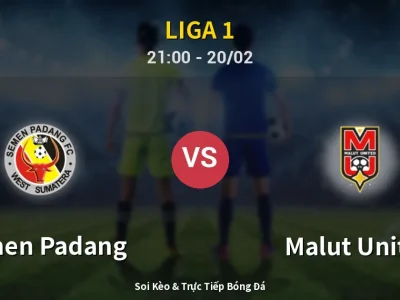 🔴 Trực Tiếp: Semen Padang 0-2 Malut United – Link Xem Liga 1 (Full HD)
