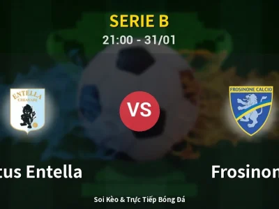 🔴 Trực Tiếp: Virtus Entella 0-0 Frosinone – Link Xem Serie B (Full HD)