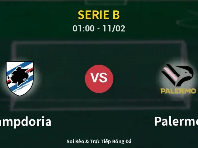 Kết Quả: Sampdoria 3-3 Palermo – Highlight & Bàn Thắng | Serie B
