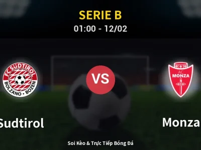 Kết Quả: Sudtirol 0-0 Monza – Highlight & Bàn Thắng | Serie B