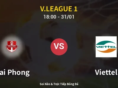 Kết Quả: Hai Phong 1-2 Viettel – Highlight & Bàn Thắng | V.League 1