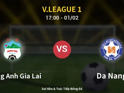 Kết Quả: Hoang Anh Gia Lai 1-0 Da Nang – Highlight & Bàn Thắng | V.League 1
