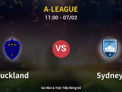 Kết Quả: Auckland 1-0 Sydney – Highlight & Bàn Thắng | A-League
