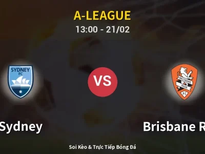 Kết Quả: Sydney 1-0 Brisbane Roar – Highlight & Bàn Thắng | A-League