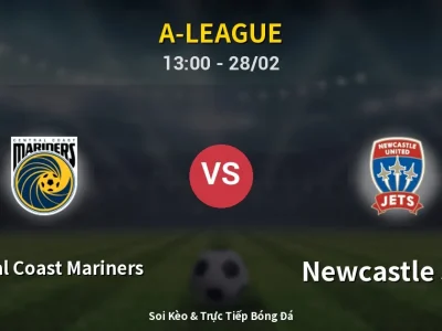 Kết Quả: Central Coast Mariners 0-0 Newcastle Jets – Highlight & Bàn Thắng | A-League