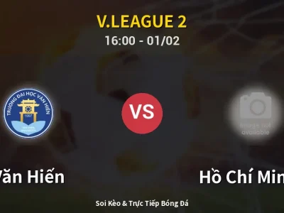 Kết Quả: Văn Hiến 3-0 Hồ Chí Minh II – Highlight & Bàn Thắng | V.League 2