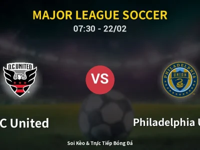 Kết Quả: DC United 1-0 Philadelphia Union – Highlight & Bàn Thắng | Major League Soccer