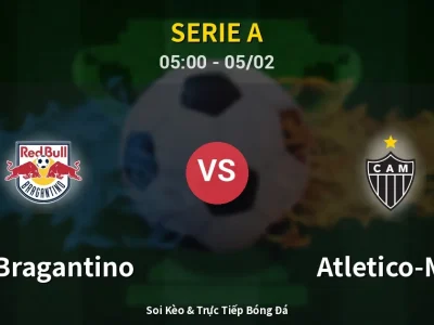 Kết Quả: RB Bragantino 1-0 Atletico-MG – Highlight & Bàn Thắng | Serie A