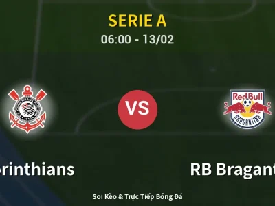 Kết Quả: Corinthians 2-0 RB Bragantino – Highlight & Bàn Thắng | Serie A