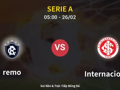 Kết Quả: remo 1-1 Internacional – Highlight & Bàn Thắng | Serie A