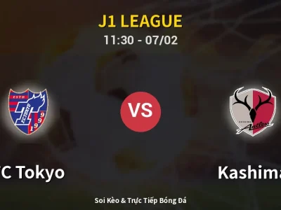 Kết Quả: FC Tokyo 1-1 Kashima – Highlight & Bàn Thắng | J1 League