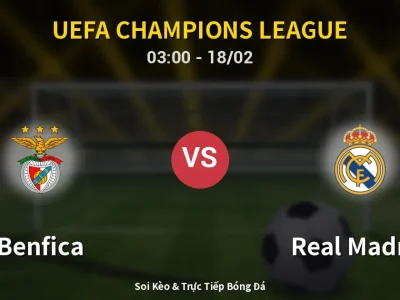 Kết Quả: Benfica 0-1 Real Madrid – Highlight & Bàn Thắng | UEFA Champions League