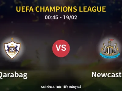 Kết Quả: Qarabag 1-6 Newcastle – Highlight & Bàn Thắng | UEFA Champions League