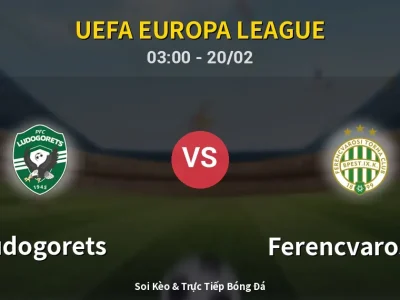 Kết Quả: Ludogorets 2-1 Ferencvarosi TC – Highlight & Bàn Thắng | UEFA Europa League