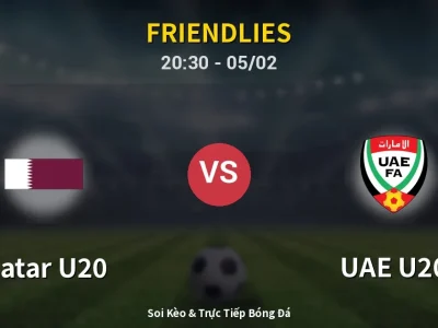 Soi Kèo Qatar U20 vs UAE U20 – 20:30 05/02 | Nhận Định, Dự Đoán Tỷ Số
