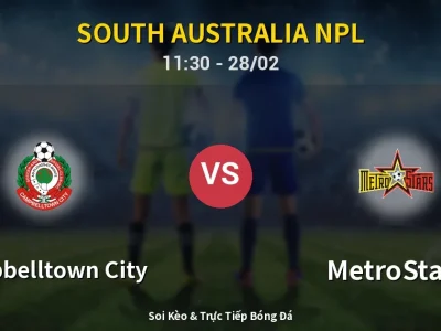 Kết Quả: Campbelltown City 2-3 MetroStars – Highlight & Bàn Thắng | South Australia NPL